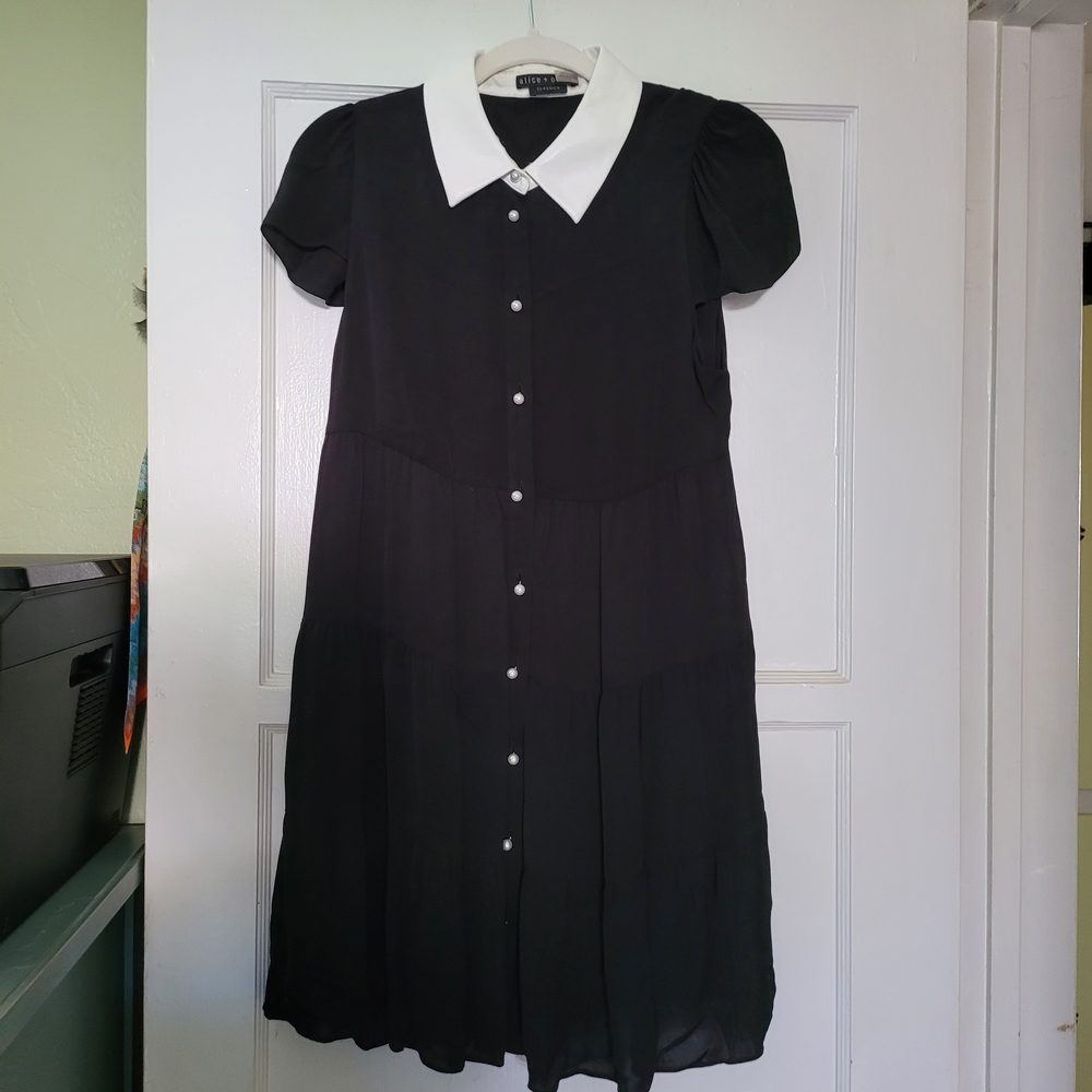 ALICE & OLIVIA Black Dress